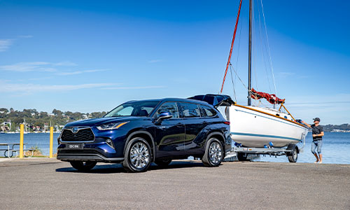 All-New Kluger with 2,000kg braked towing capacity
