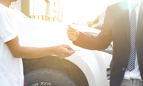 Car handover