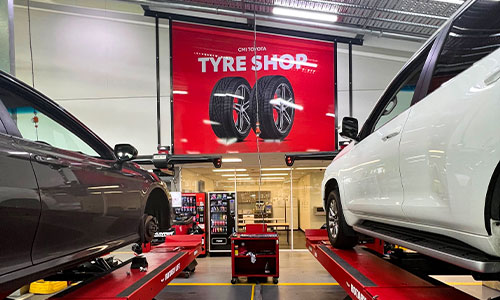 CIM Toyota Adelaide Tyre Shop