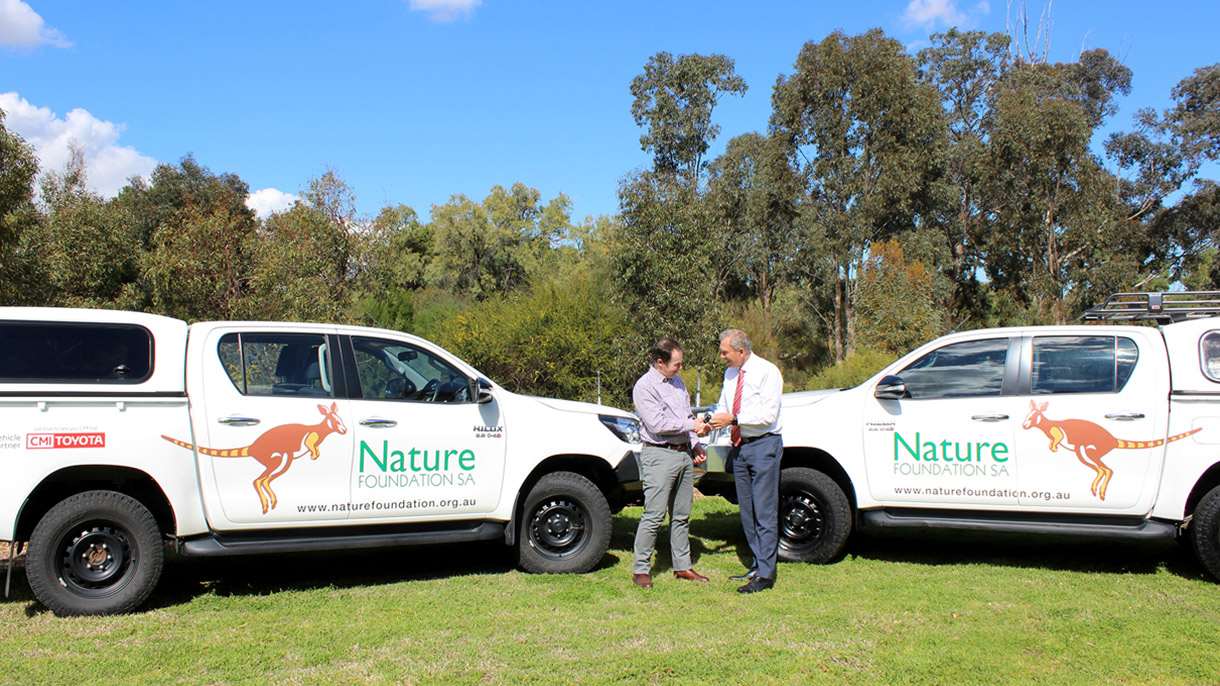 CMI Toyota announce sponsorship with the Nature Foundation SA