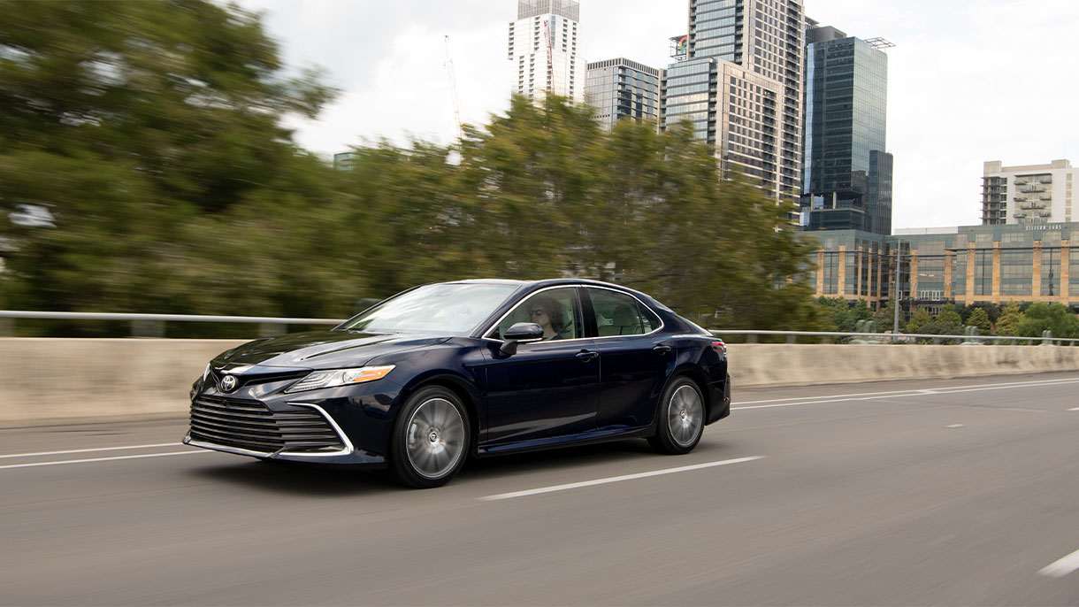 Camry Facelift driving