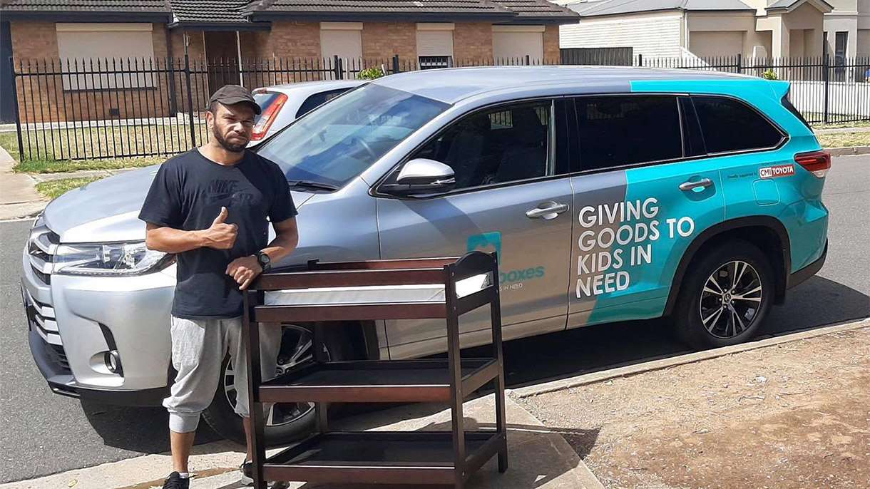 CMI Toyota supporting Treasure Boxes