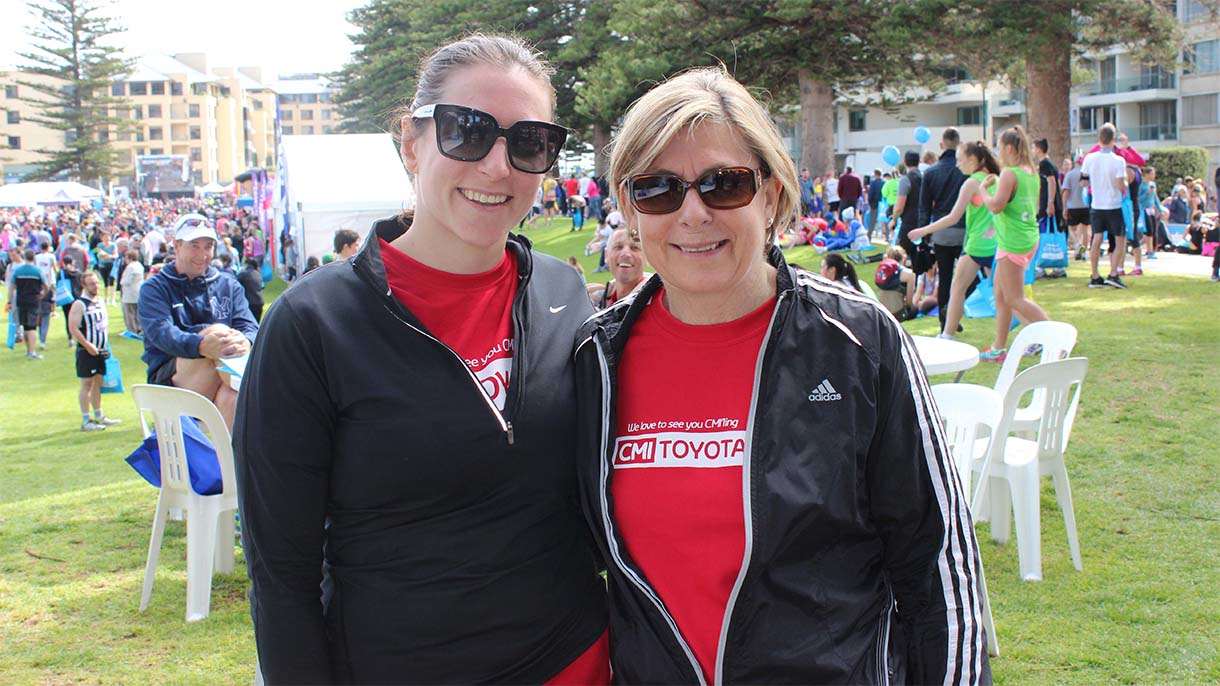 CMI Toyota team at Sunday Mail City-Bay Fun Run 2017