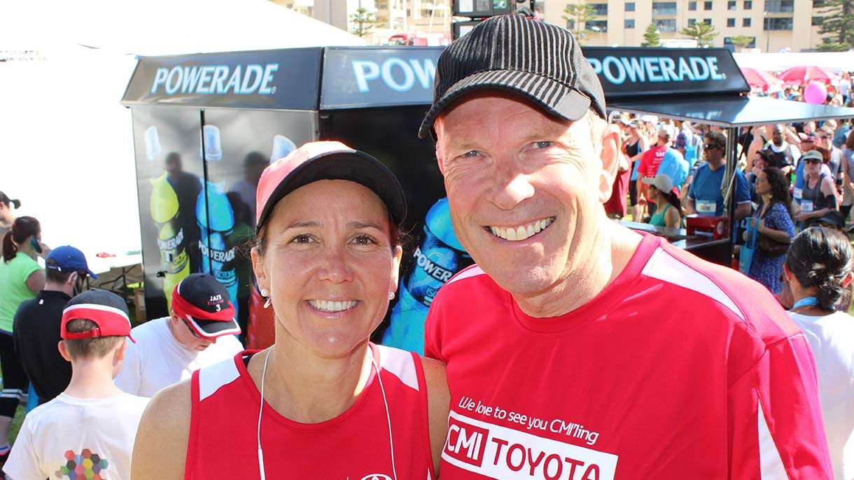 CMI Toyota team at City-Bay Fun Run 2017