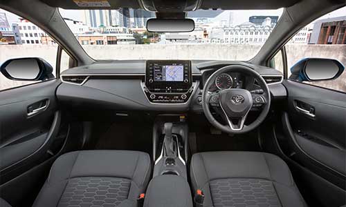 Toyota Corolla interior