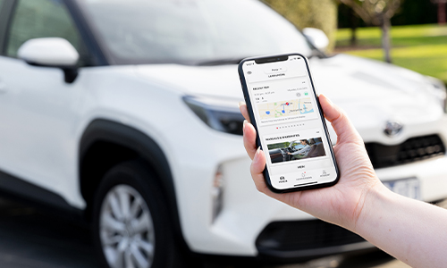 Toyota Connected Services app