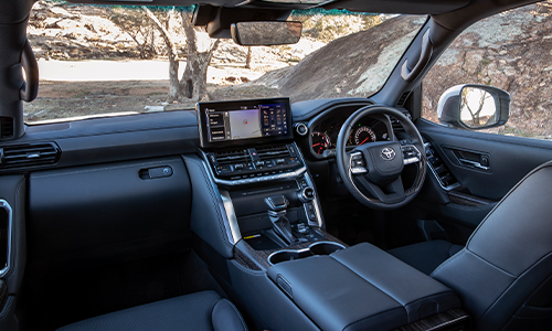 Toyota LandCruiser 300 Series interior