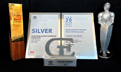 CMI Toyota Guest Experience awards