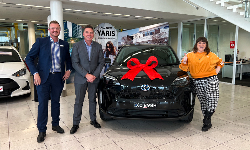 Yaris Cross Urban Hybrid prize winner cmi toyota