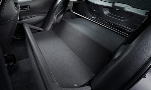 GR Corolla two door interior