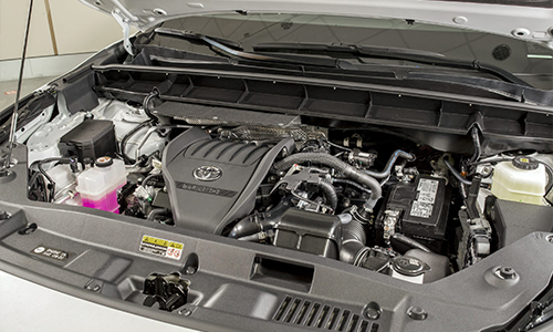 Toyota supercharged Kluger engine