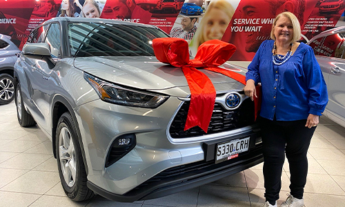 PCCU Community Lottery Toyota  Kluger Winner