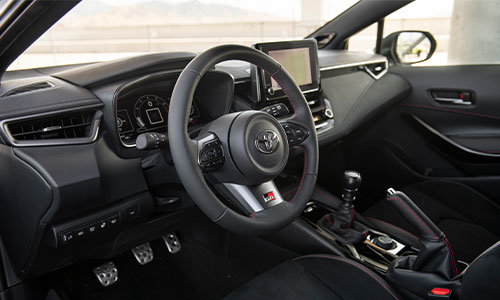 Toyota GR Corolla interior