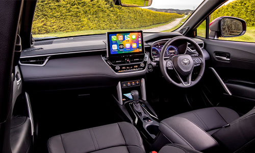 Corolla Cross interior