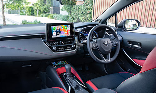 Corolla interior