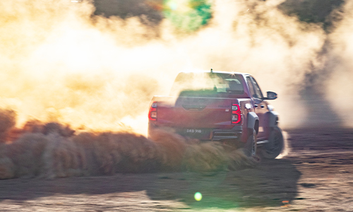 WORLD PREMIERE OF DAKAR-INSPIRED HILUX GR SPORT