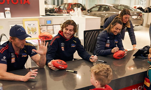 Toyota extends partnership with Adelaide Football Club