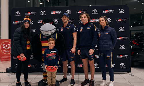 Toyota extends partnership with Adelaide Football Club
