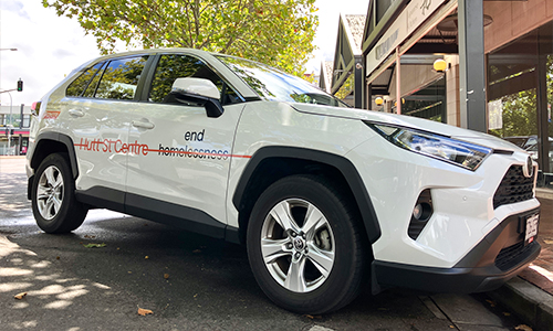 Hutt St Centre Doris the RAV4 from CMI Toyota