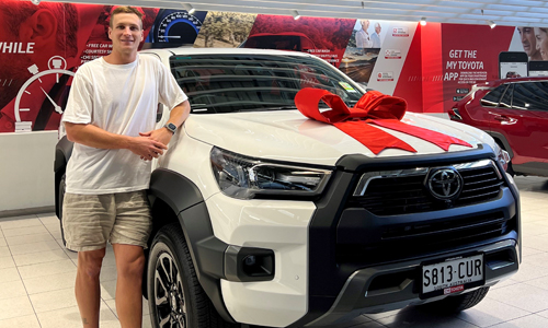 CMI Toyota Ambassador Jordan Dawson