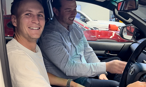 CMI Toyota Ambassador Jordan Dawson