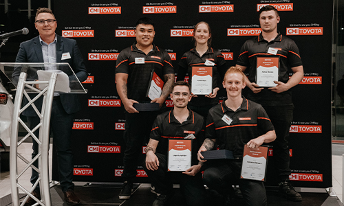 CMI Toyota Apprentice Awards