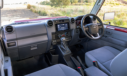 Upgraded LandCruiser 70 Series