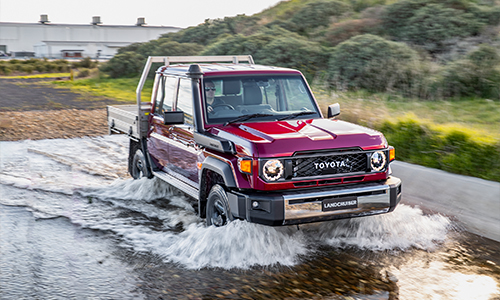 Upgraded LandCruiser 70 Series