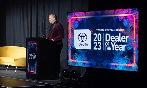 Toyota Dealer of the Year 2023 Lehmo