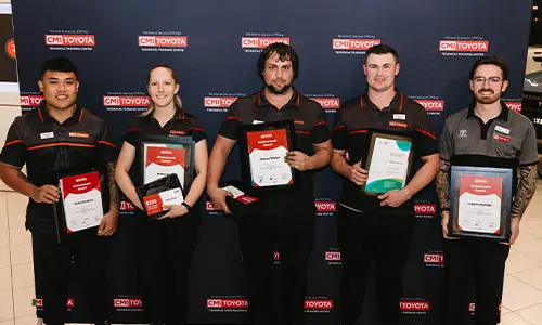 CMI Toyota Apprentice Awards Evening