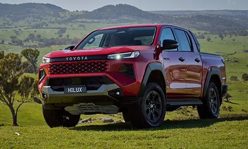 The new HiLux revealed in Australia