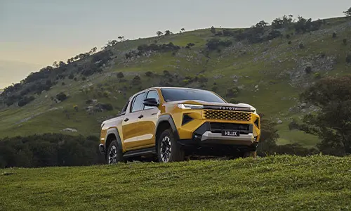 The new HiLux revealed in Australia