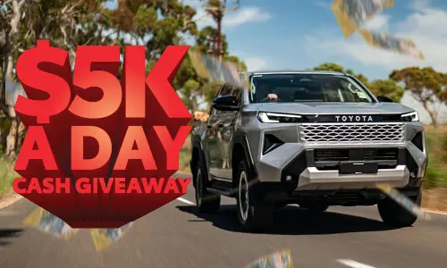 $5k a Day Cash Giveaway
