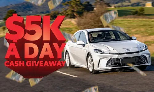 $5k a Day Cash Giveaway