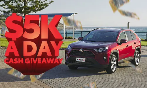 $5k a Day Cash Giveaway