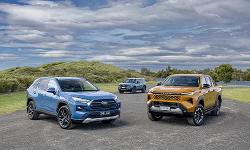Toyota Australia range