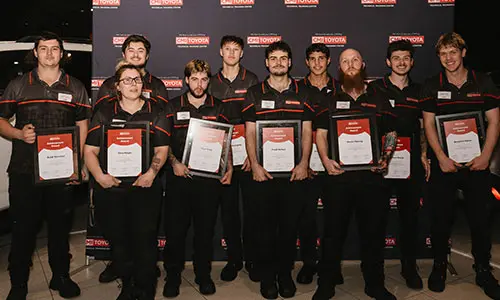 CMI Toyota Apprentice Awards Evening