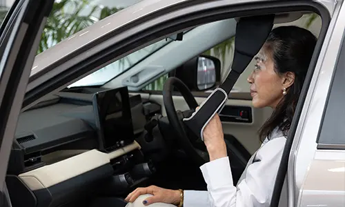 Toyota mobility accessories seatbelt assist
