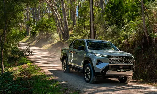 Toyota HiLux off-roading