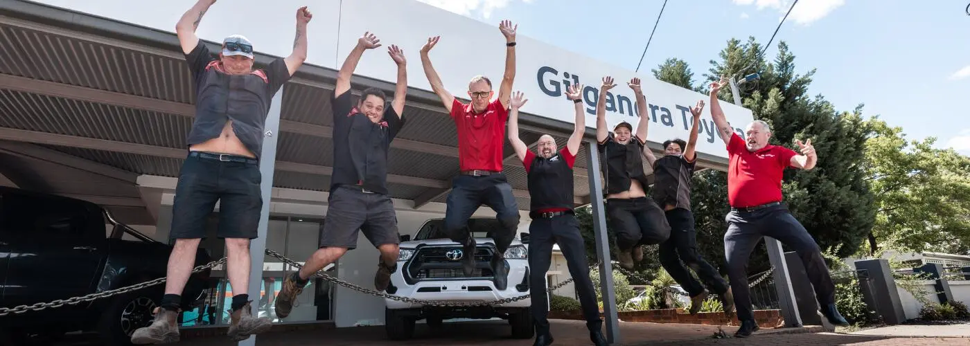 Gilgandra Toyota team