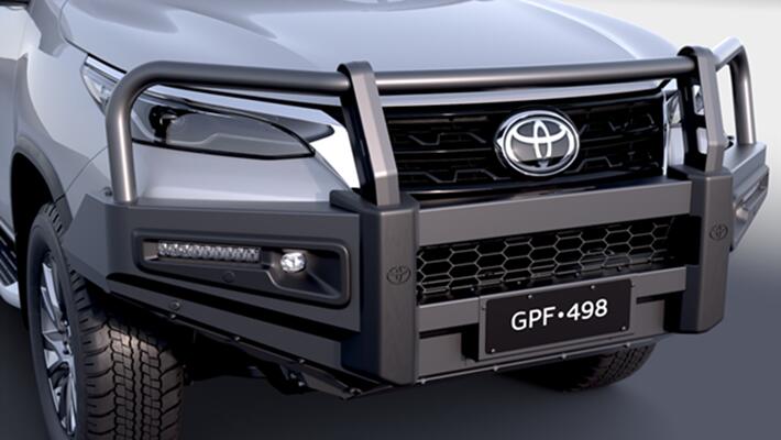 2021 toyota deals fortuner bull bar