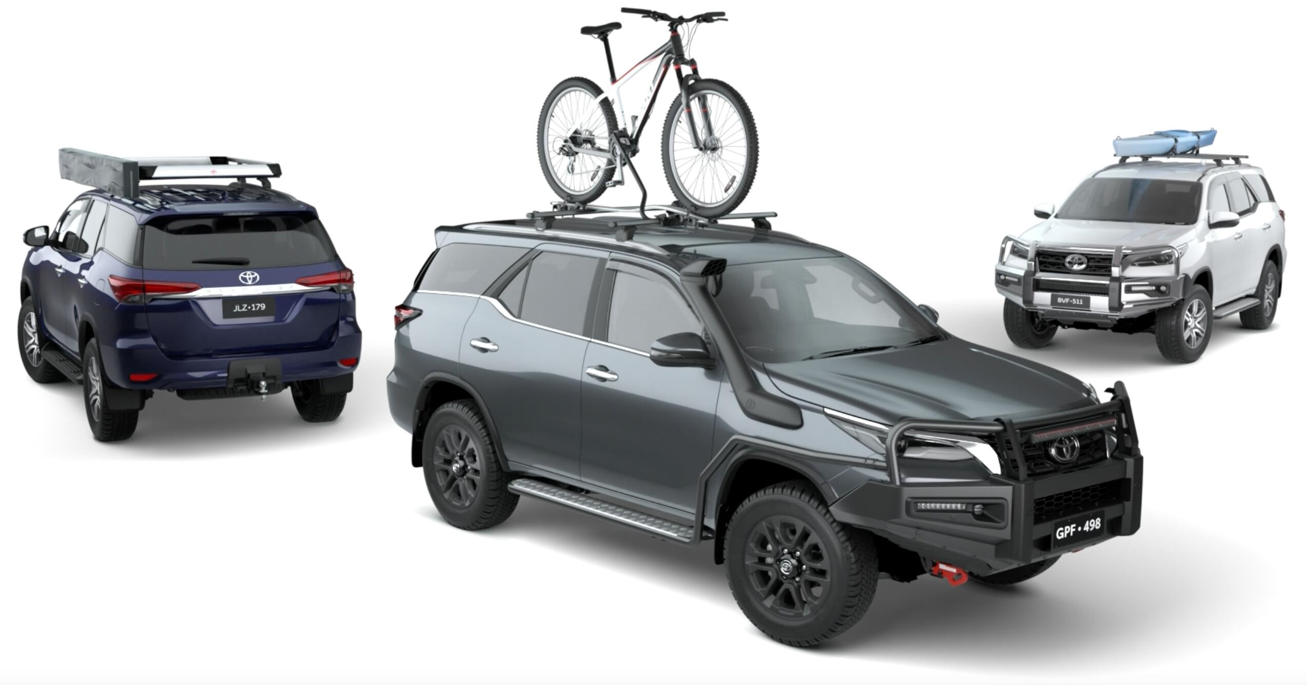 Bike rack for online fortuner