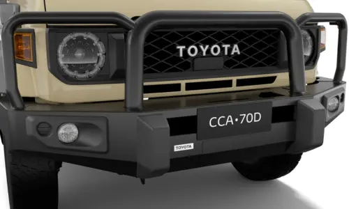 Toyota Steel Bull Bar Matte Black