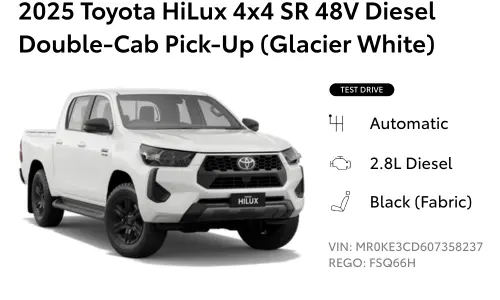 HiLux SR 48V - Test Drive