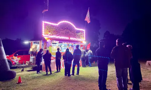 Show food from Harrington Entertainment