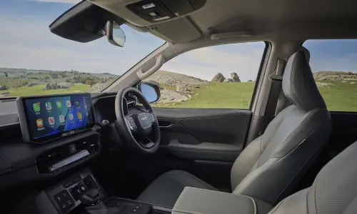 New HiLux - front seat