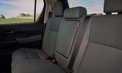 New HiLux back seat