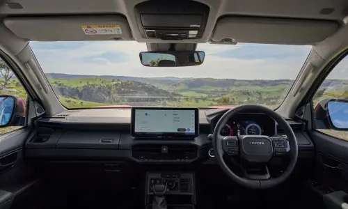 New HiLux interior