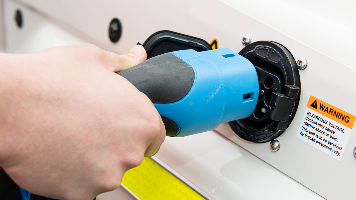 Plugging in the EV for the Electric LandCruiser