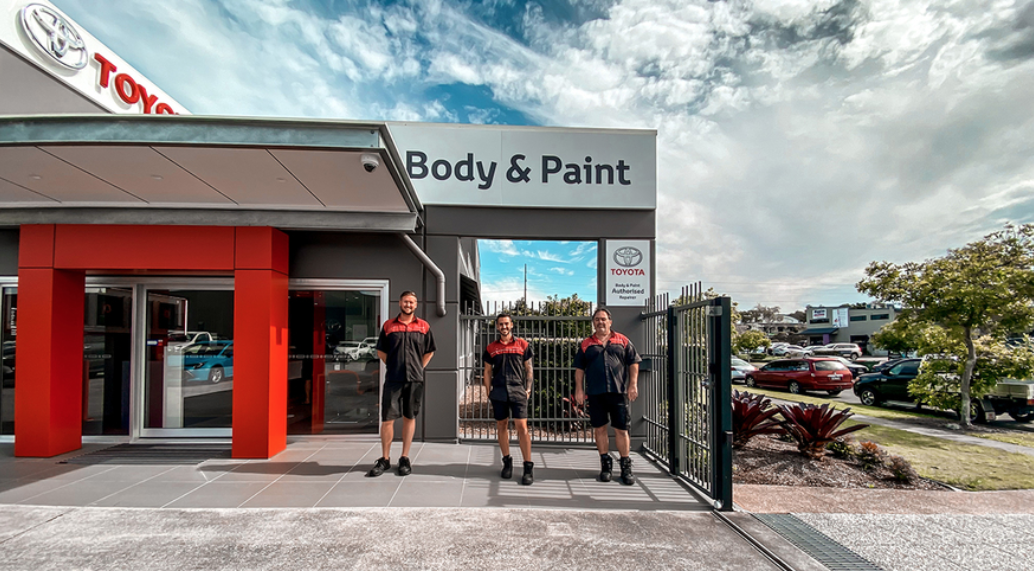 Body and Paint | Smash Repair | Sunshine Toyota on the Sunshine Coast!